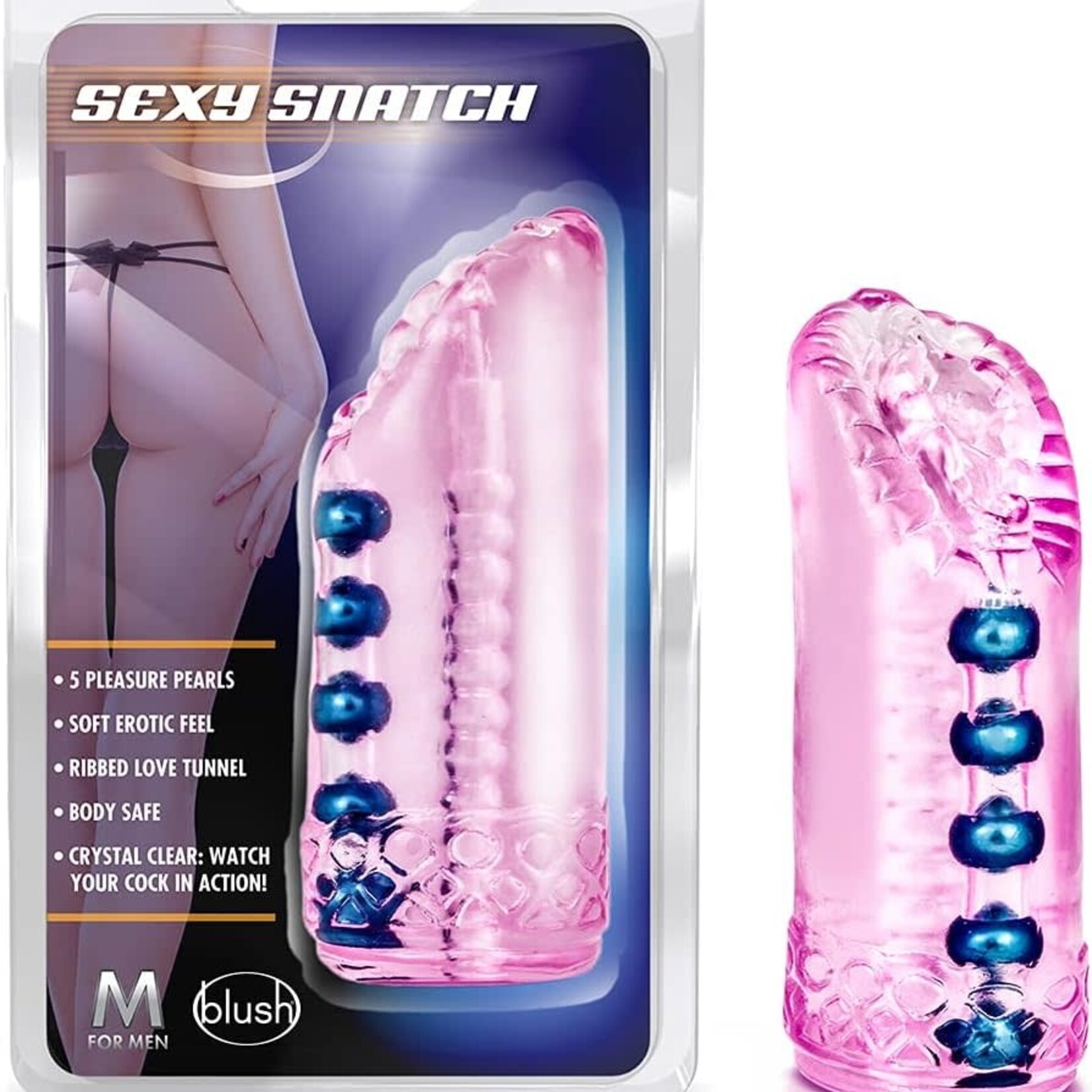 Blush Novelties Blush Novelties Stay Hard Sexy Snatch Masturbator