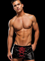 Envy Envy Lace-Up WetLook Trunks
