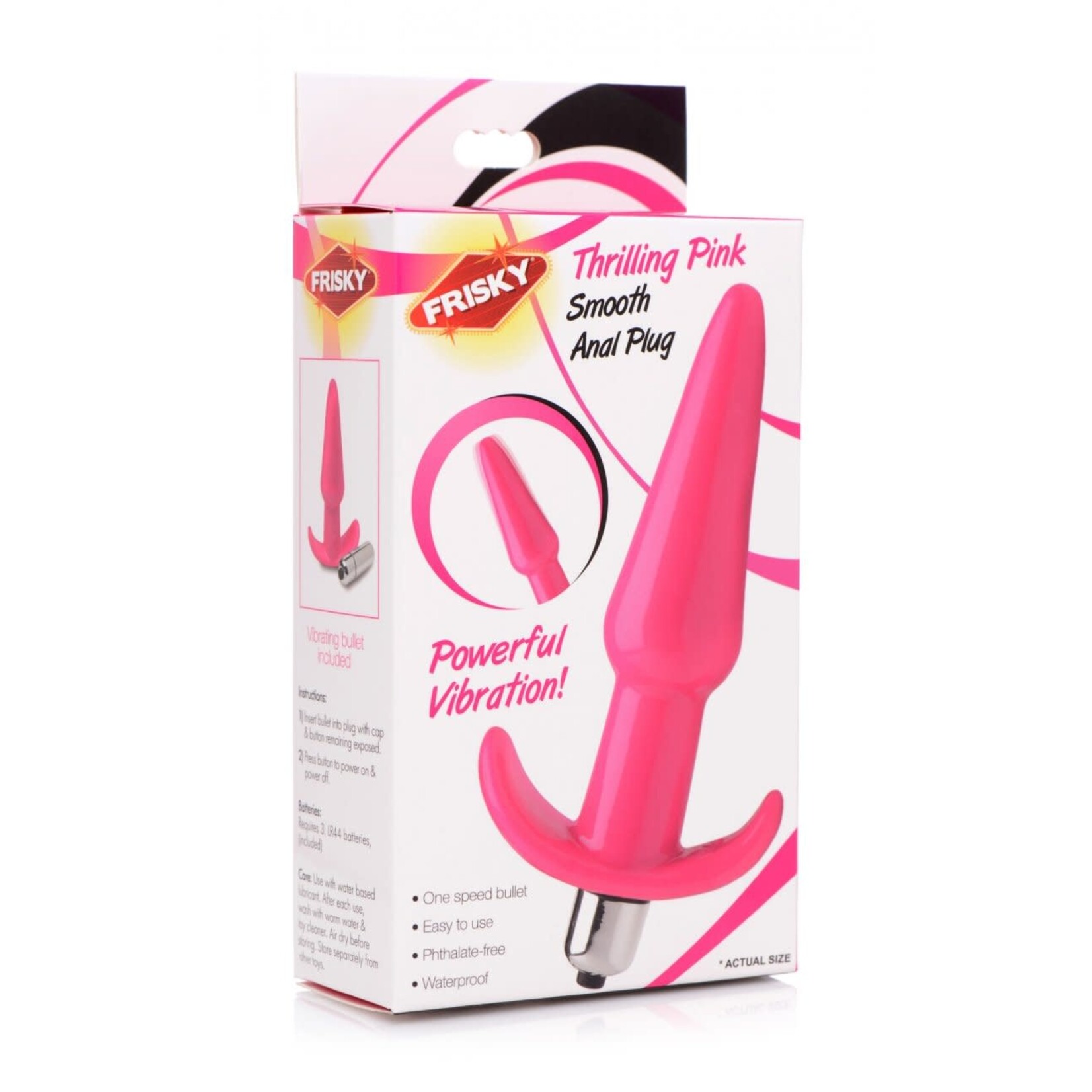XR Brands Frisky Frisky Thrilling Smooth Anal Plug