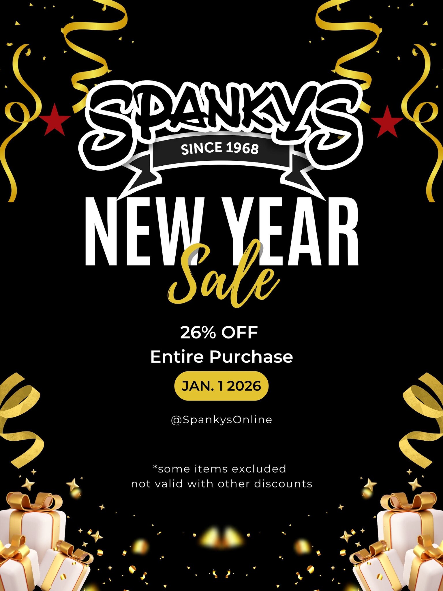 New Years Sale!
