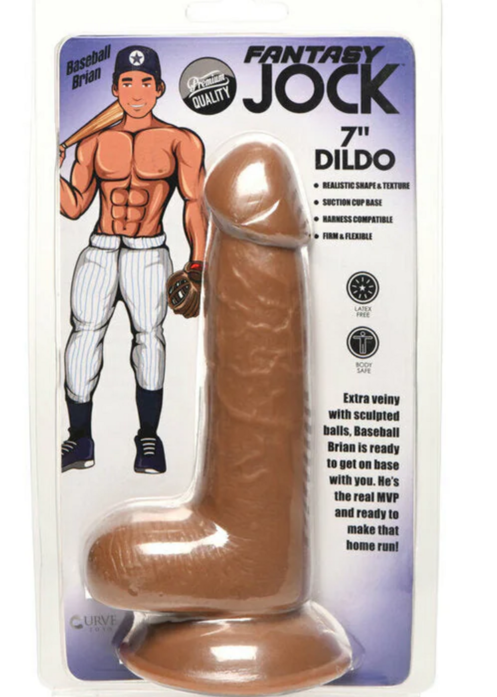 Curve Toys Fantasy Jock Dildo