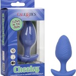 Calexotics Cheeky Rechargeable Silicone Glow in The Dark Butt Plug