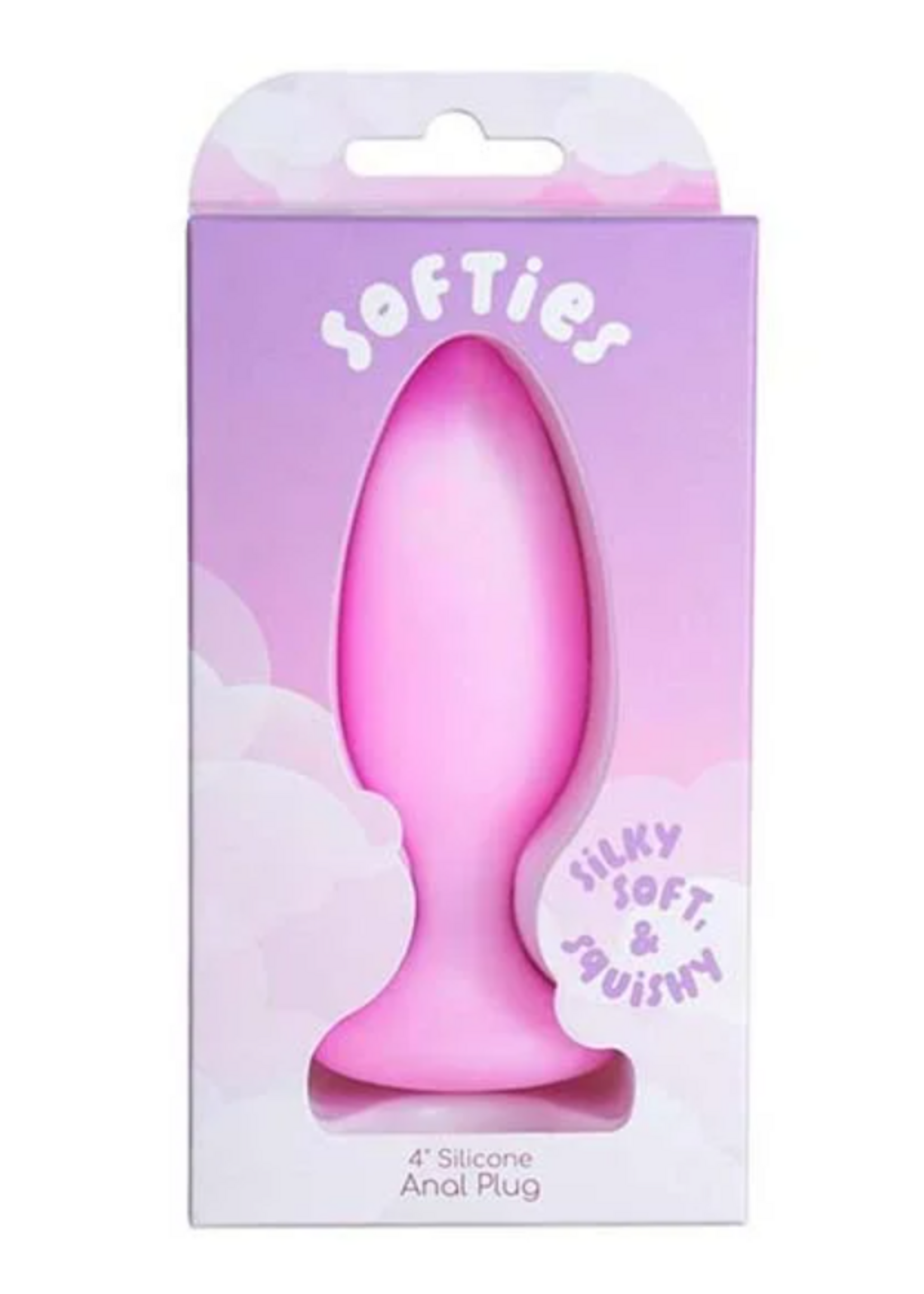BMS Factory Softies Silicone Anal Plug 4in