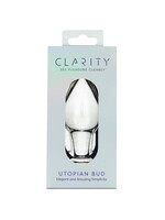 Creative Conceptions Clarity Glass Dildo Utopian Bud