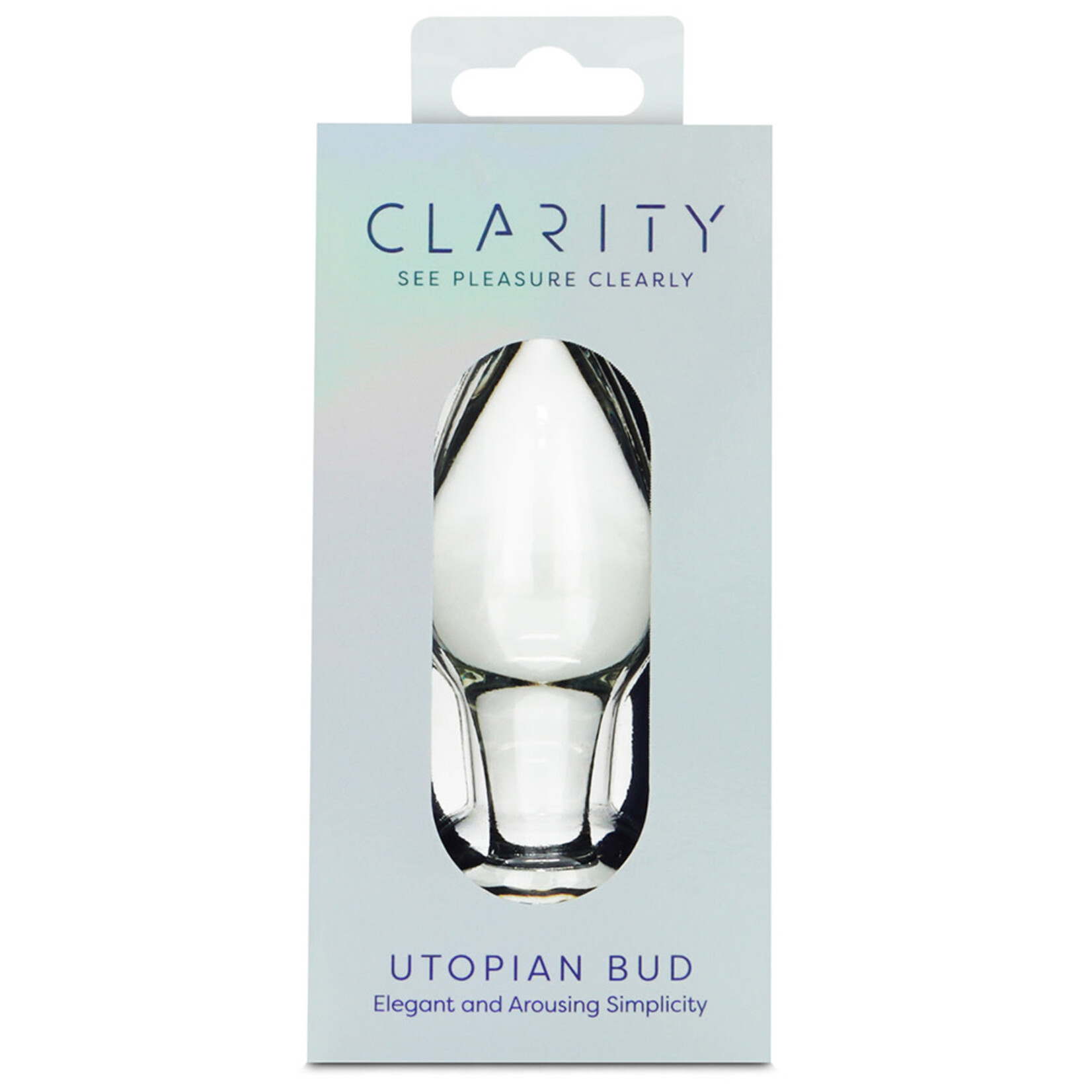 Creative Conceptions Clarity Glass Dildo Utopian Bud