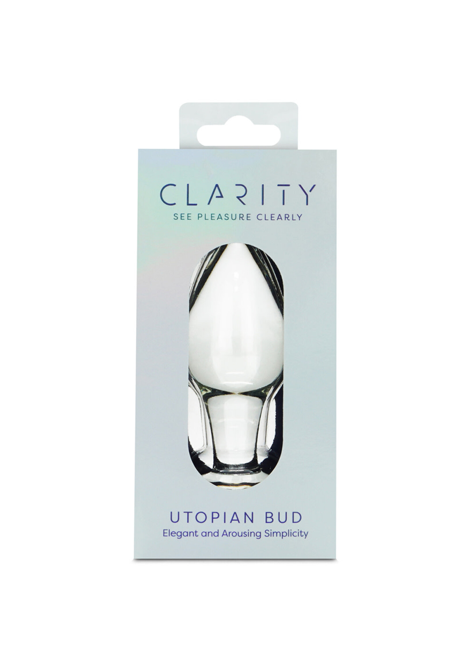 Creative Conceptions Clarity Glass Dildo Utopian Bud