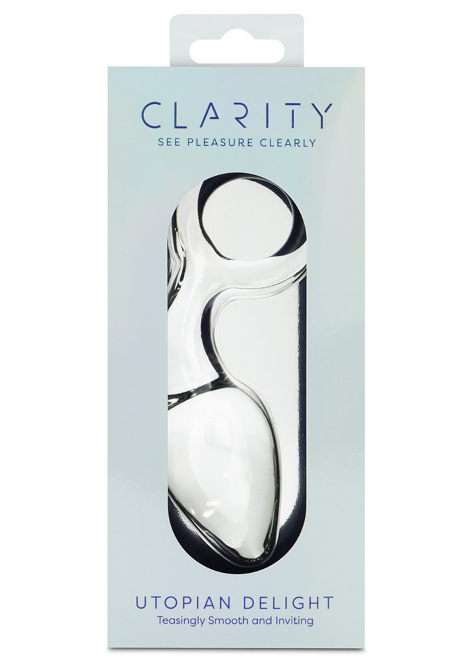Creative Conceptions Clarity Glass Dildo Utopian Delight