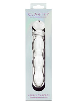Creative Conceptions Clarity Glass Dildo Hera's Cascade