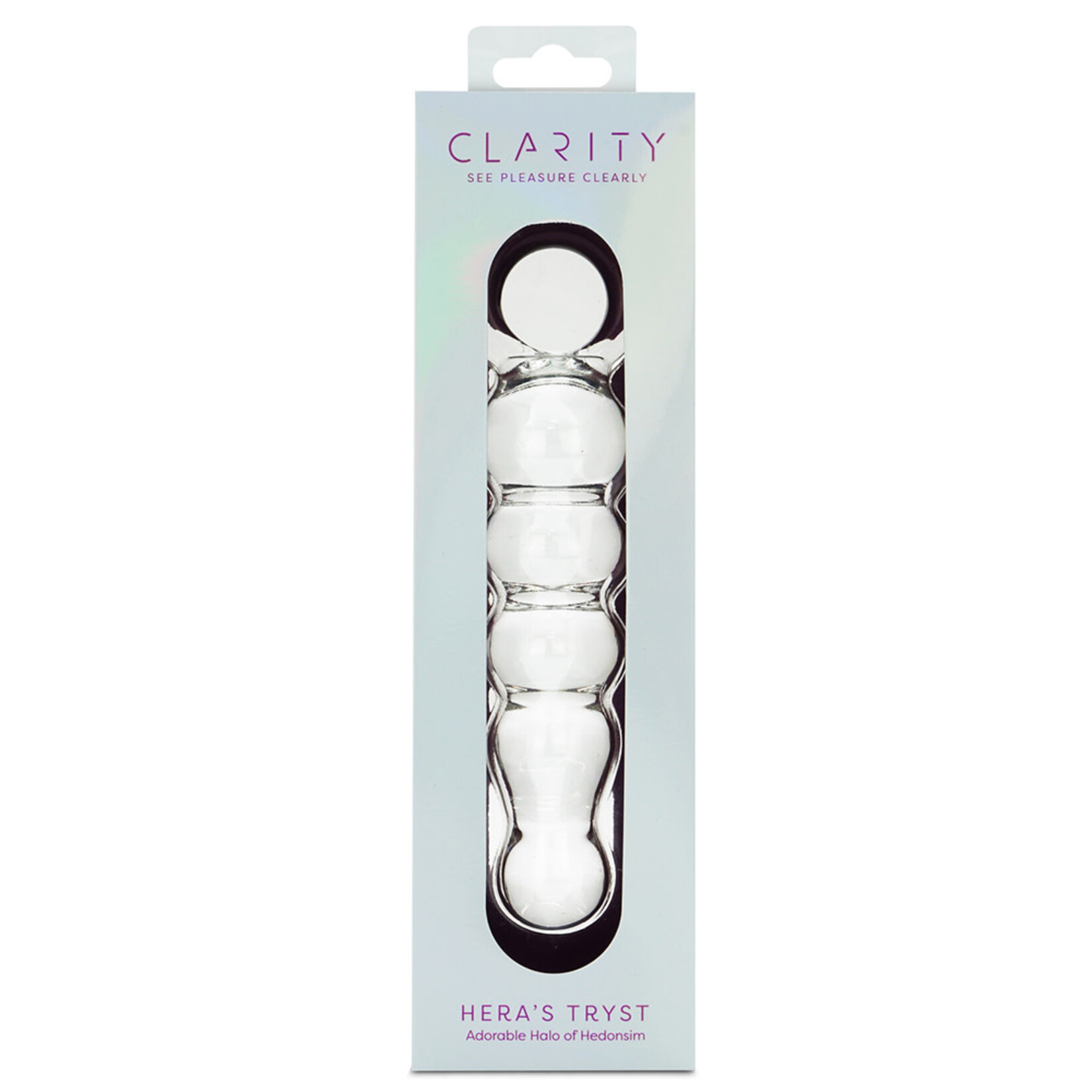Creative Conceptions Clarity Glass Dildo Hera's Tryst