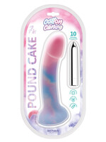 HOTT PRODUCTS Cotton Candy Pound Cake 7.5" Dildo