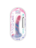 HOTT PRODUCTS Cotton Candy Pound Cake 7.5" Dildo