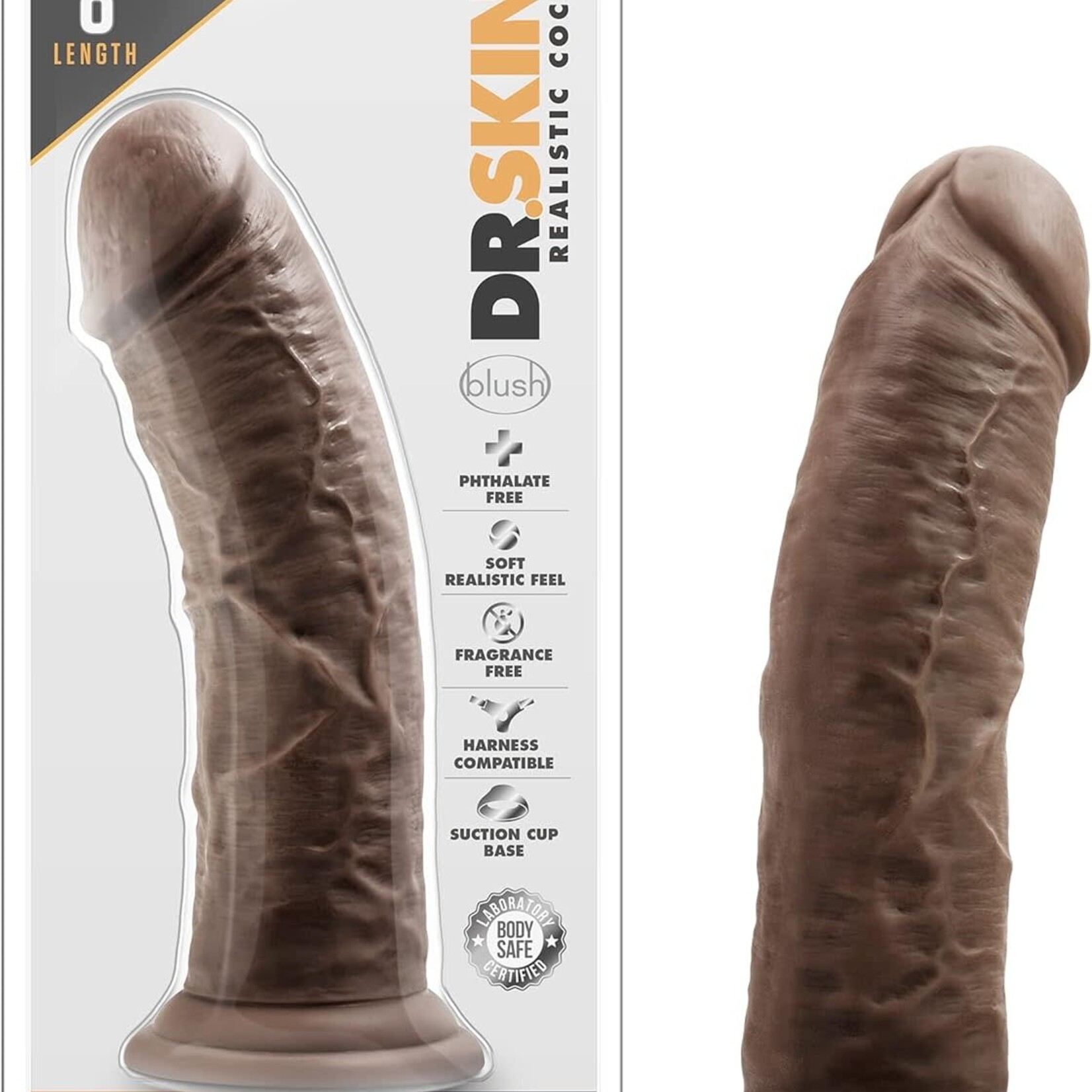 Blush Dr. Skin - 8 Inch Cock With Suction Cup