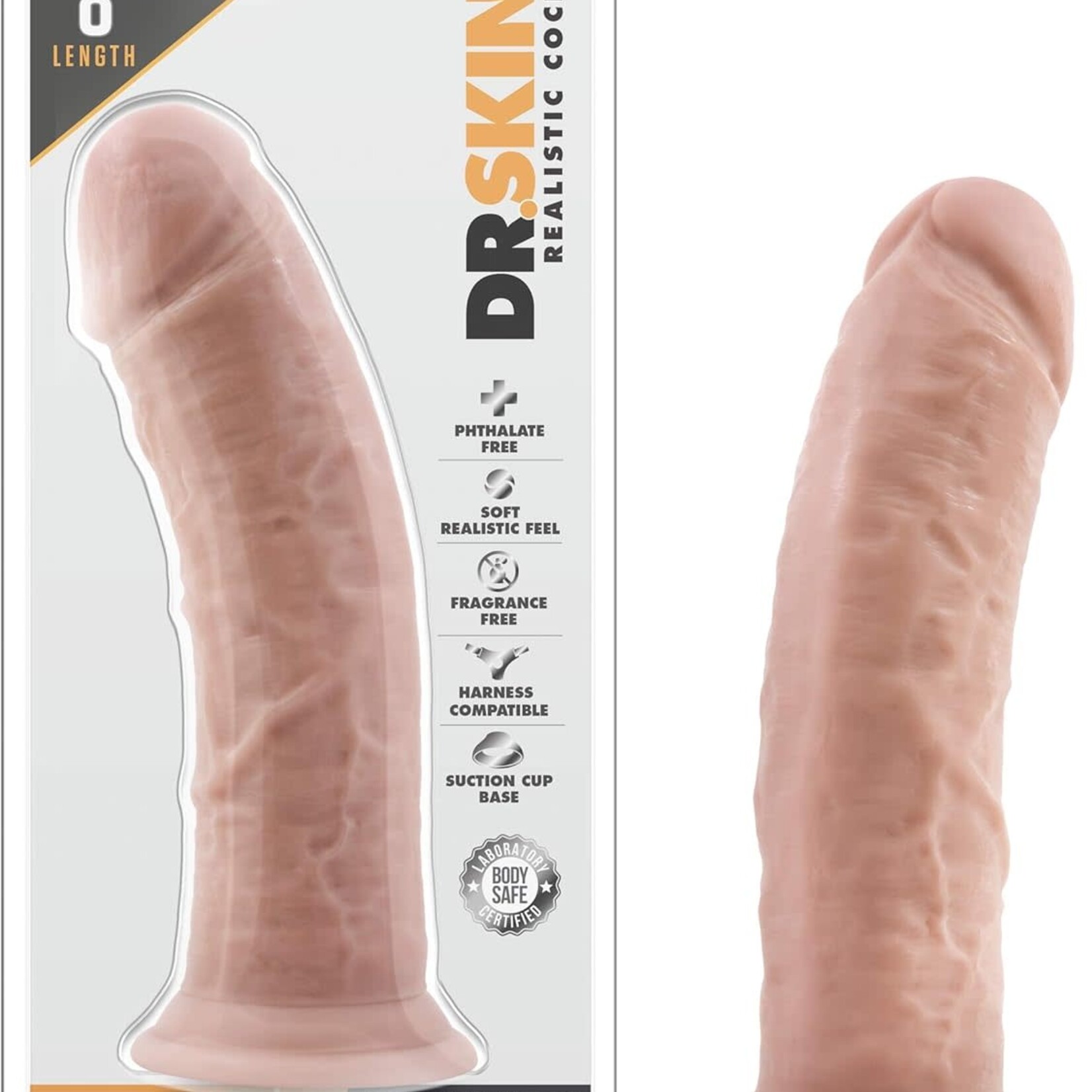 Blush Dr. Skin - 8 Inch Cock With Suction Cup