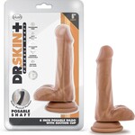 Blush Novelties Dr. Skin Plus 6" Posable Dildo With Balls