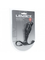 Shots Levelz Levelz Rippled With Hard Loop Silicone Prostate Massager