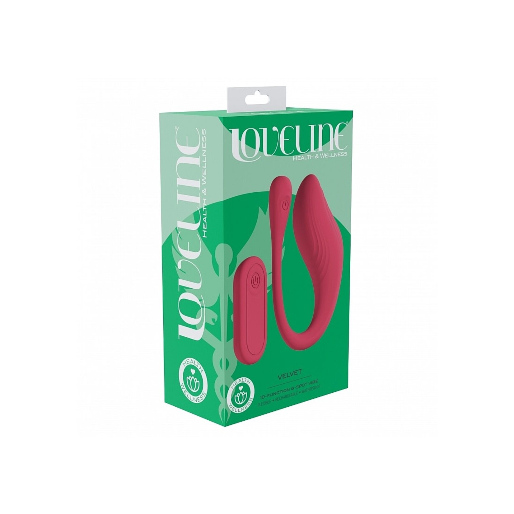 Shots Loveline Loveline Velvet G-Spot Vibe W/ Remote