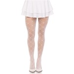 Leg Avenue Leg Avenue Love Struck Heart Net Tights - OS