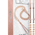 Nixie Nixie Adjustable Tweezer Clips With Pearls