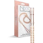 Nixie Nixie Adjustable Tweezer Clips With Pearls