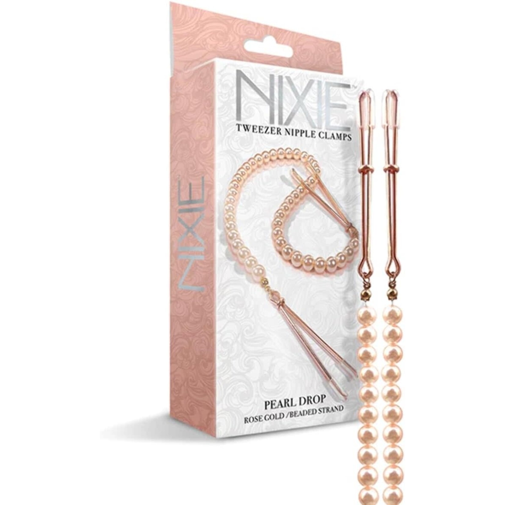 Nixie Nixie Adjustable Tweezer Clips With Pearls