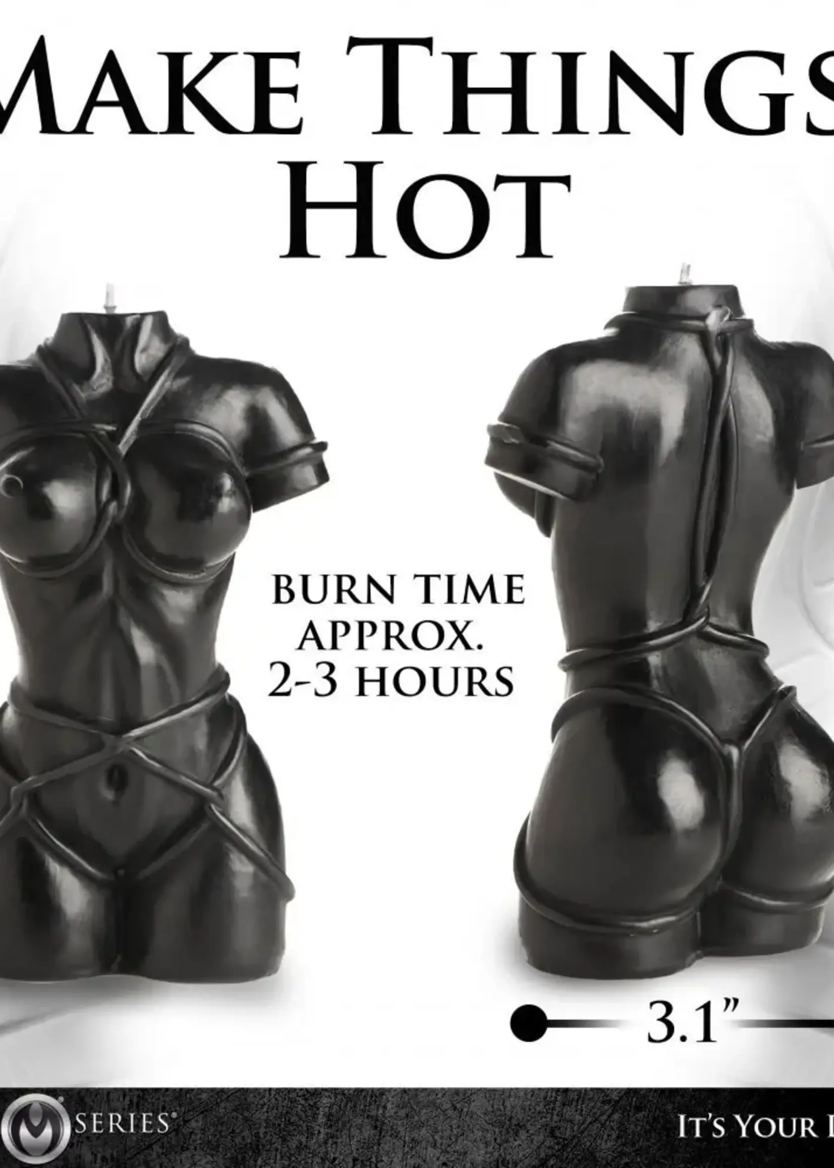 XR Brands Master Series Master Series Bound Goddess Drip Candle