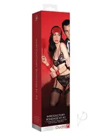 Shots Ouch! Ouch! Introductory Bondage Kit #2 Red