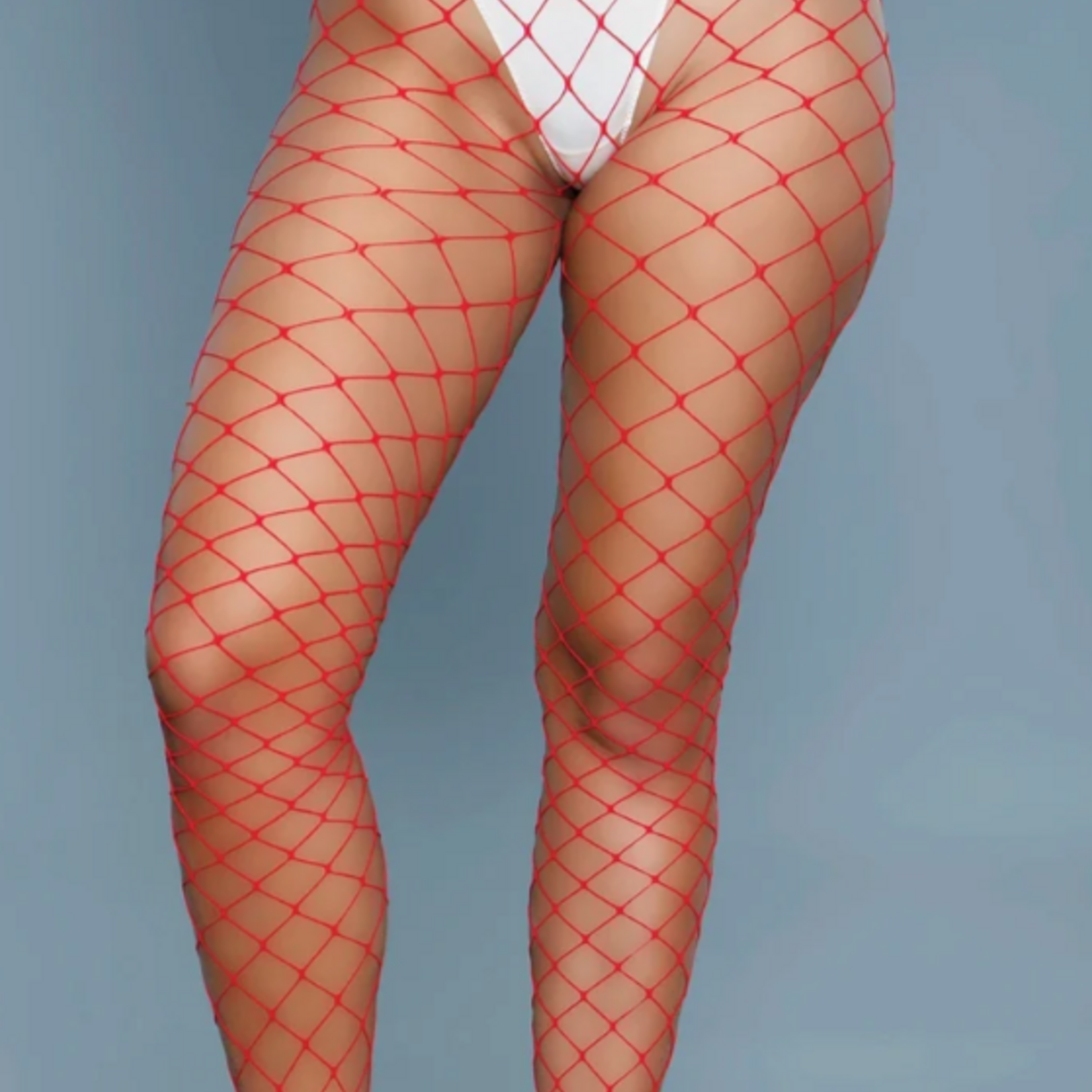 Be Wicked Can't Back Down Oversized Fishnet Pantyhose - O/S