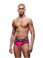 Envy Solid Envy Jock - Pink/Black