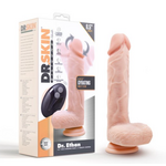 Blush Novelties Blush Dr. Skin Dr Ethan 8.5" Gyrating Dildo - Beige