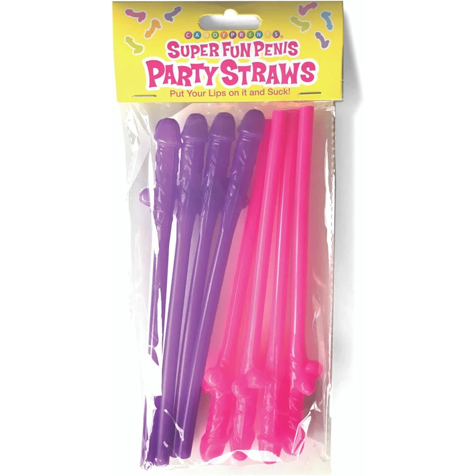 Candyprints, Llc Super Fun Penis Party Straws