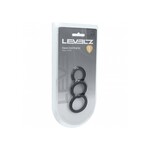 Shots Levelz Levelz Classic Silicone Cock Ring Set XS/S/M