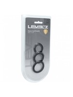 Shots Levelz Levelz Classic Silicone Cock Ring Set XS/S/M