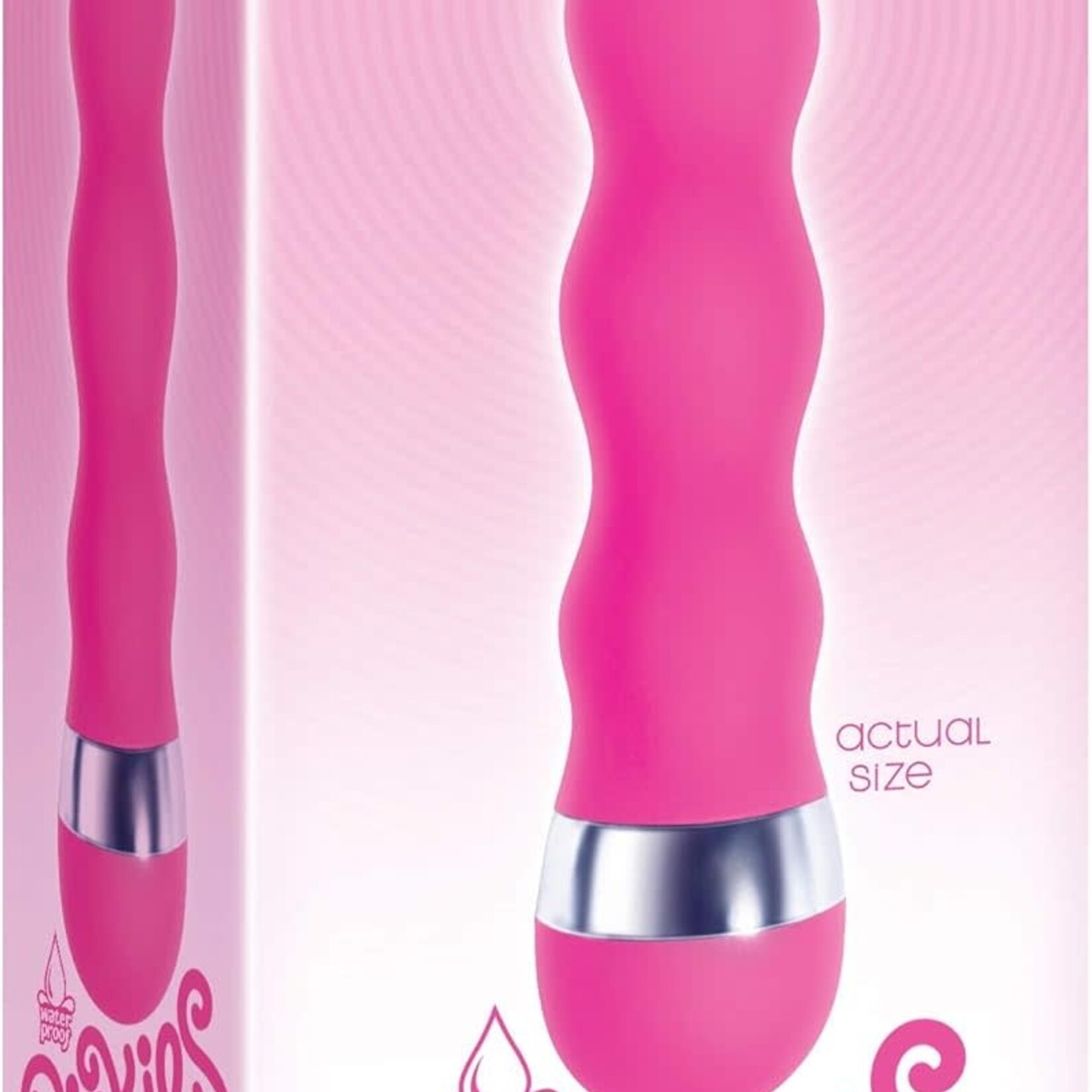 Icon Brands The 9's - Pinkies Silicone Mini Vibrator 4.5in