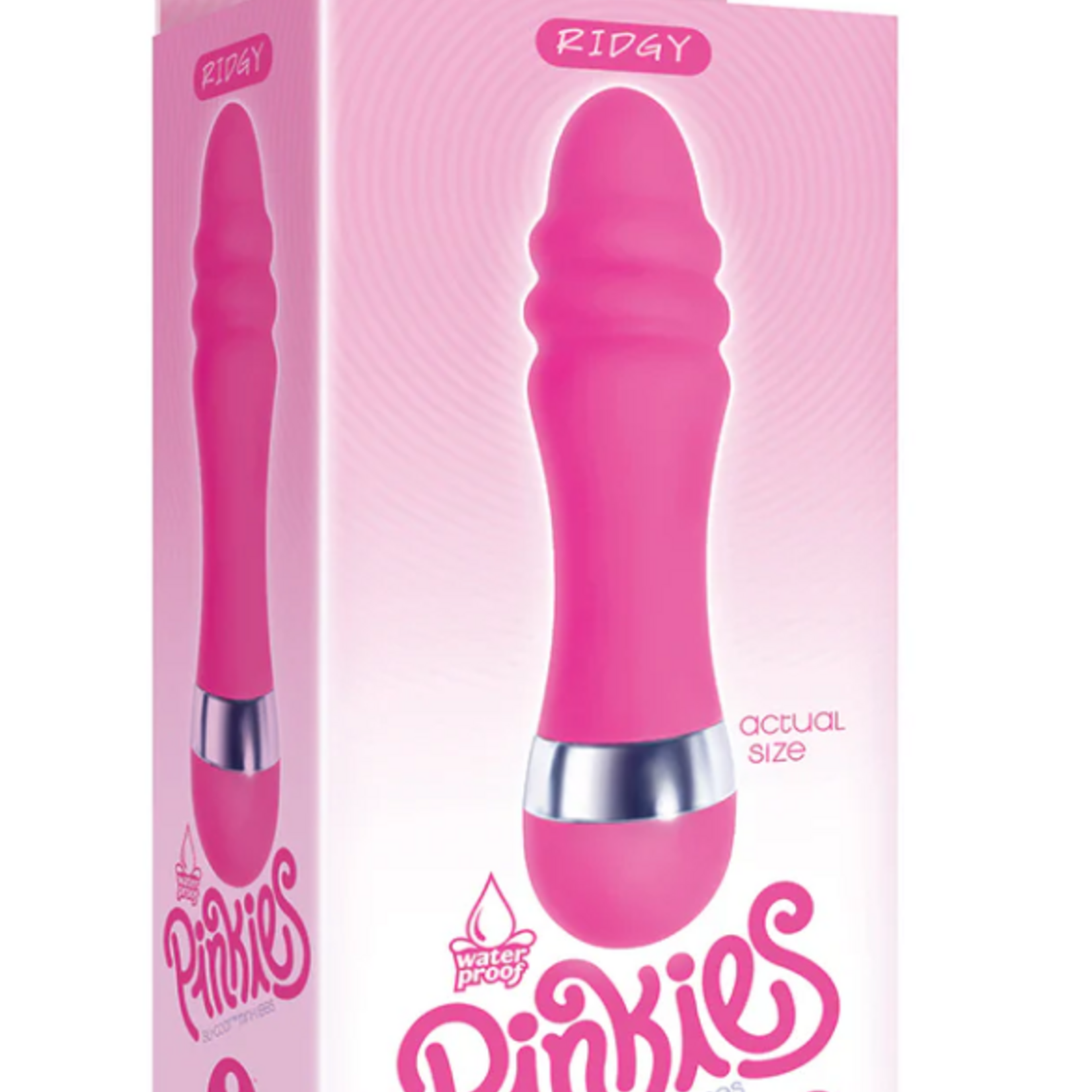 Icon Brands The 9's - Pinkies Silicone Mini Vibrator 4.5in