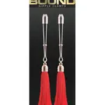 nsnovelties Bound Nipple Clamps T1 w/ Tassels