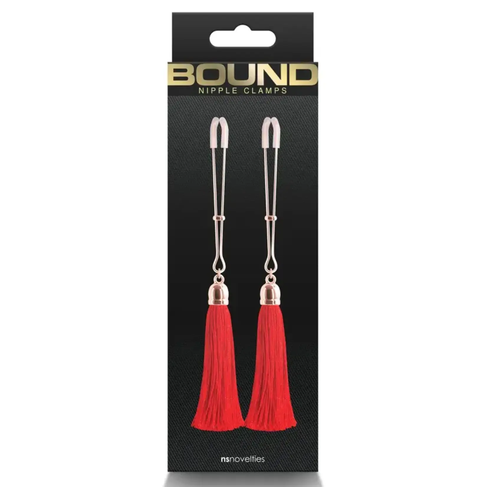 nsnovelties Bound Nipple Clamps T1 w/ Tassels