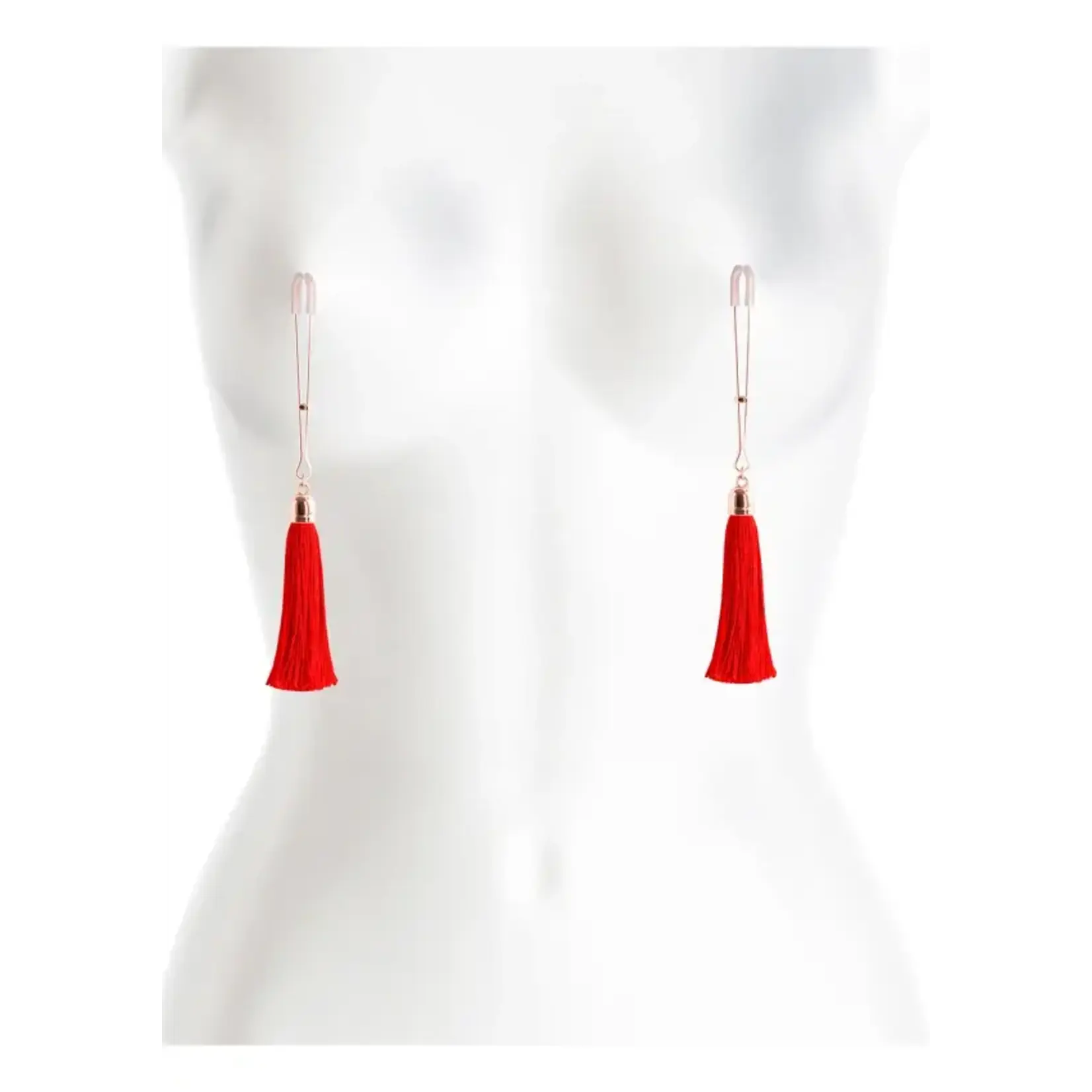 nsnovelties Bound Nipple Clamps T1 w/ Tassels