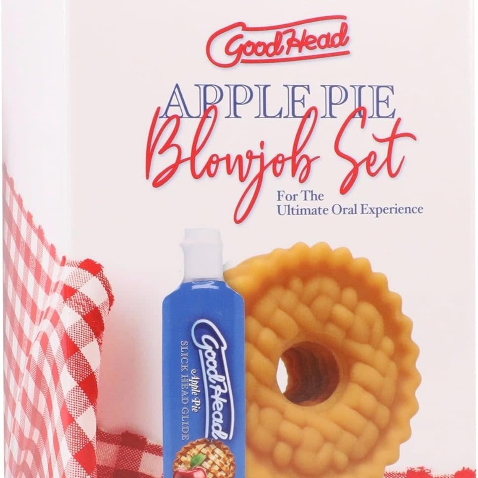 Doc Johnson GoodHead Blowjob Set Includes Stroker & 1oz Slick Head Glide