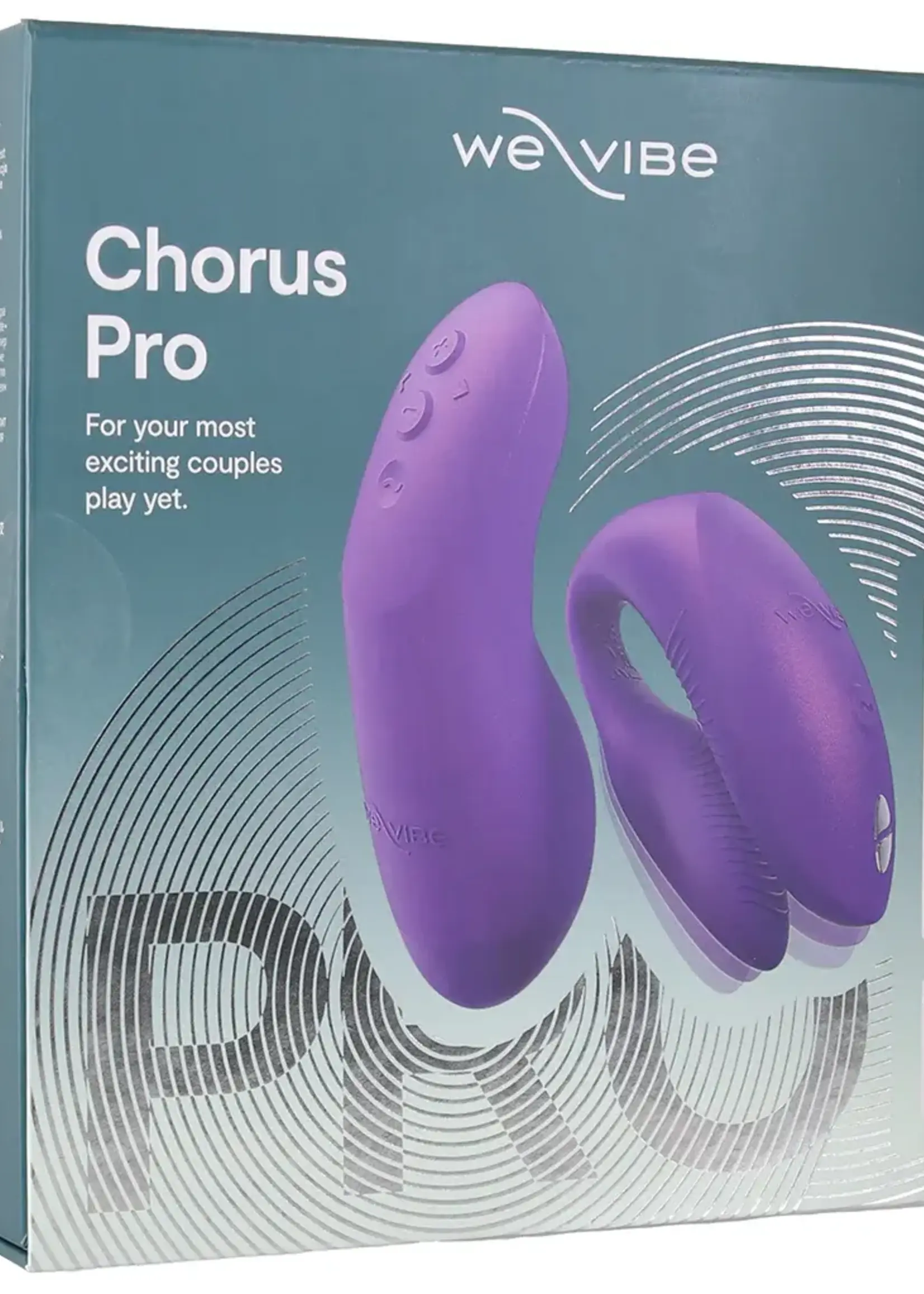 We-Vibe We-Vibe Chorus Pro Rechargeable Silicone Couples Vibrator with Remote Control