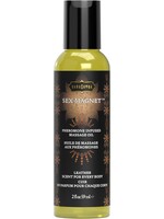 Kama Sutra Sex Magnet Pheromone Massage Oil 2oz - Leather