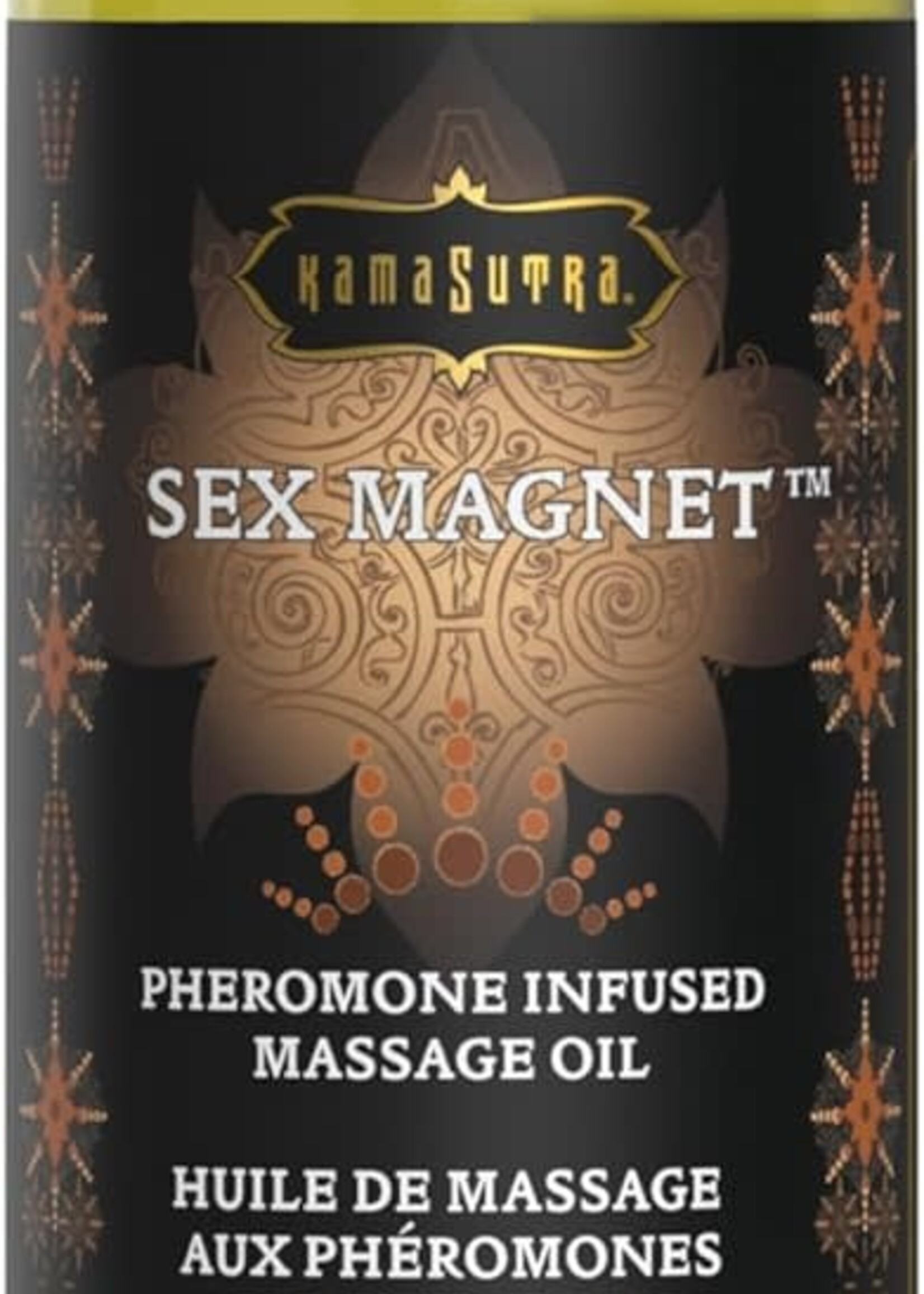 Kama Sutra Sex Magnet Pheromone Massage Oil 2oz - Leather