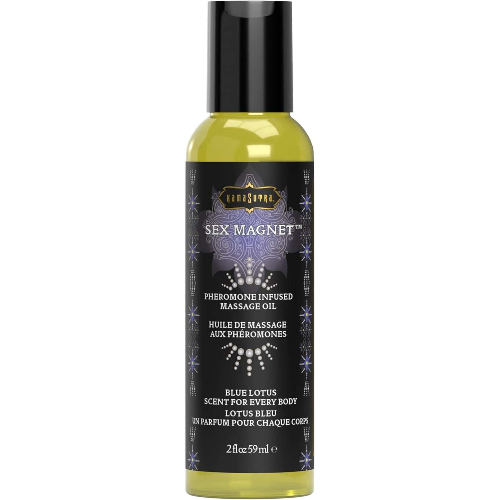 Kama Sutra Blue Lotus Sex Magnet Pheromone Massage Oil