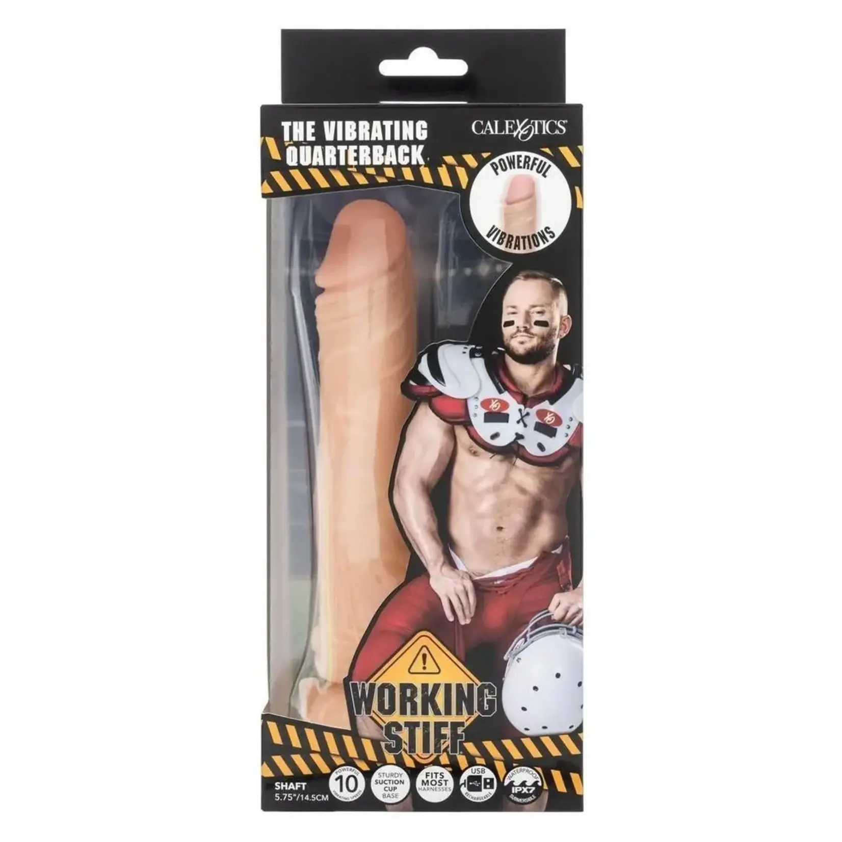Calexotics Working Stiff Rechargeable Dildo
