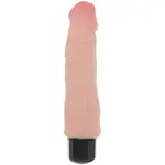 Blush Novelties Au Naturel Big Easy Beige 9" Vibrating Dildo