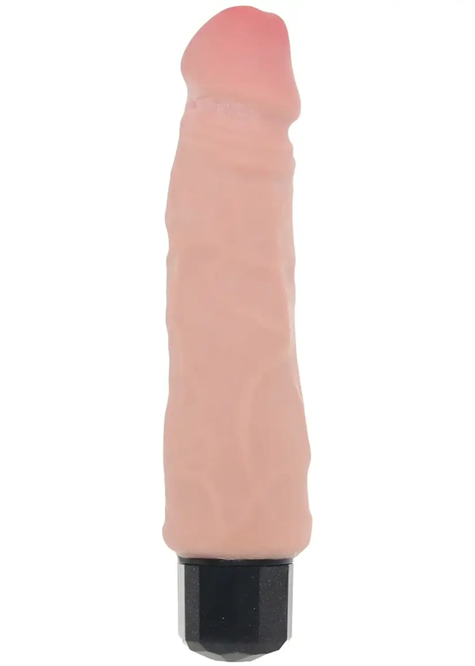 Blush Novelties Au Naturel Big Easy Beige 9" Vibrating Dildo