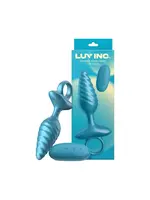 Luv Lab by FemmeFunn Luv Inc Tapered Swirl Ring Luv Plug w/ Remote