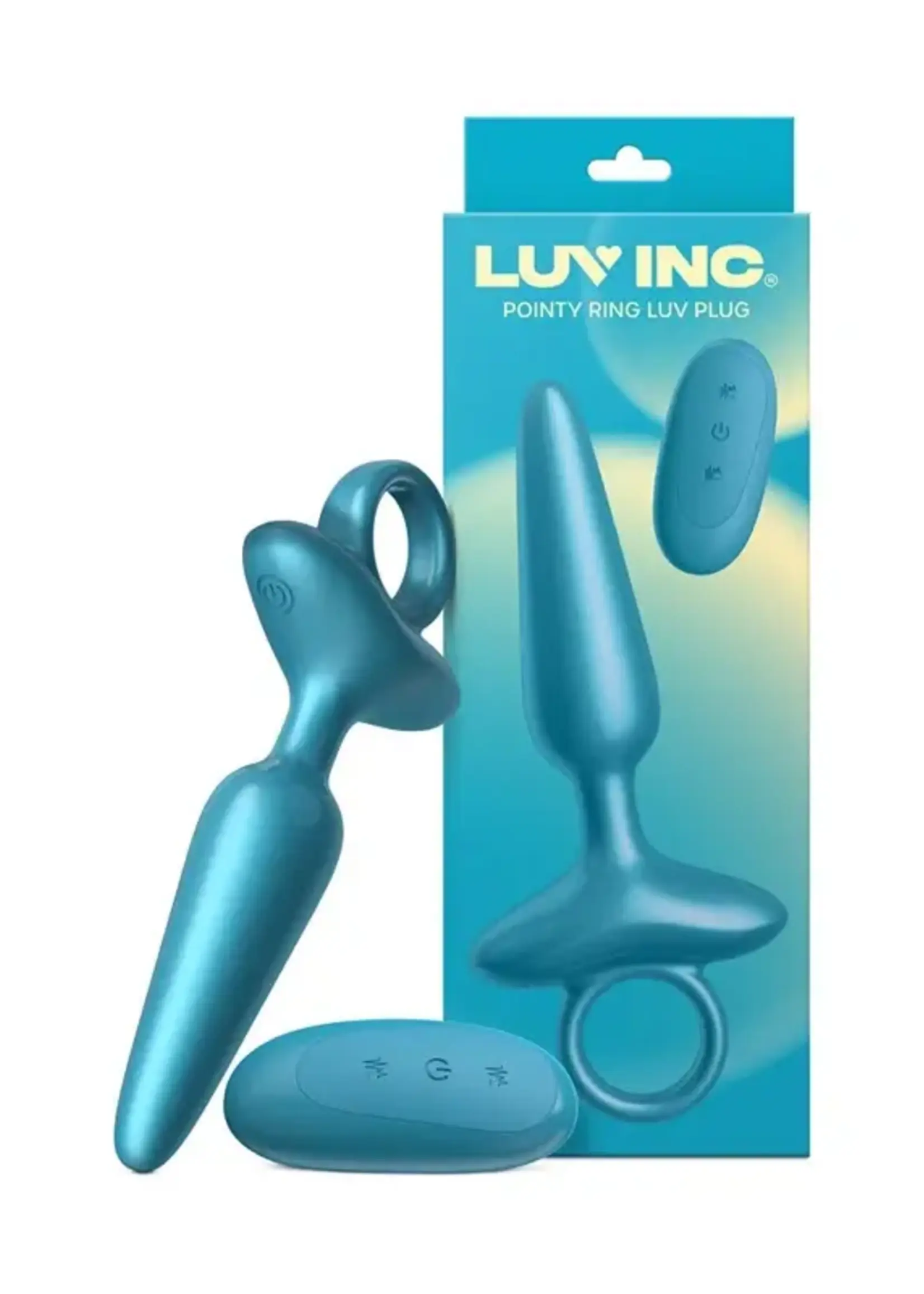Luv Lab by FemmeFunn Luv Inc Pointy Ring Luv Plug w/ Remote