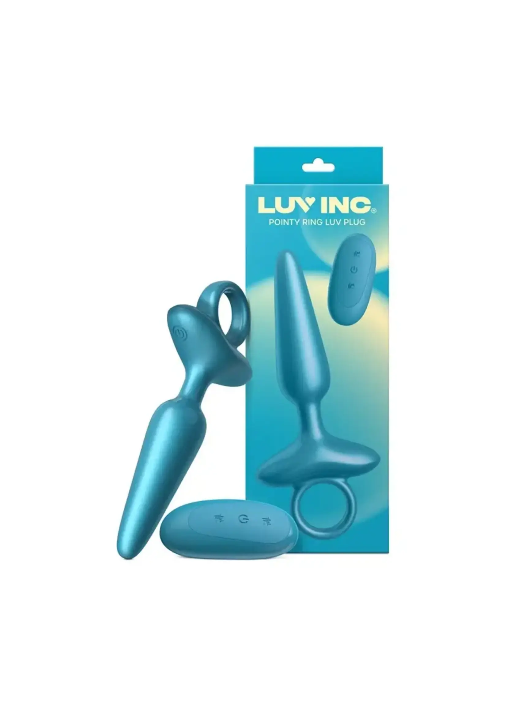 Luv Lab by FemmeFunn Luv Inc Pointy Ring Luv Plug w/ Remote