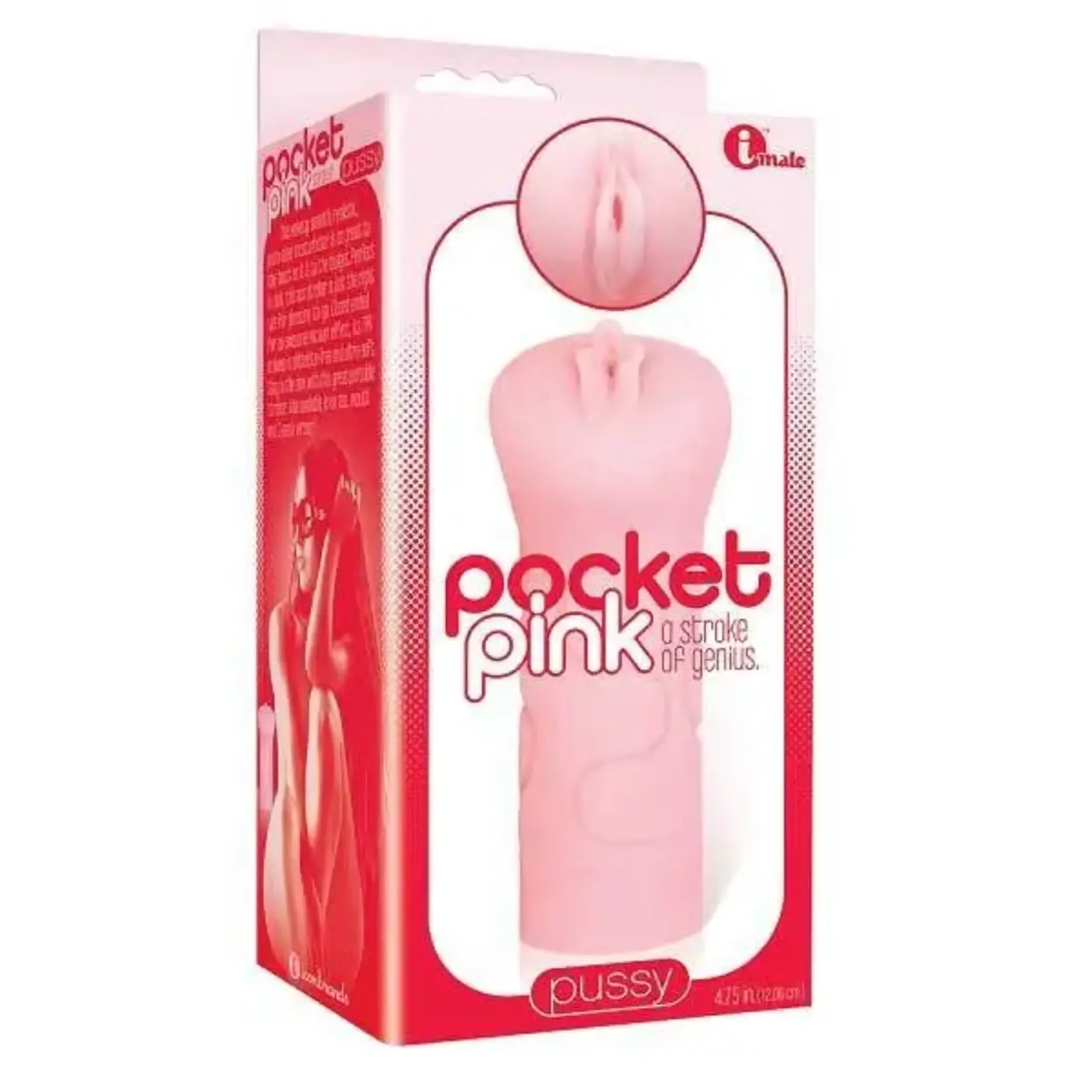 Icon Brands The 9's - Pocket Pink Mini Masturbator