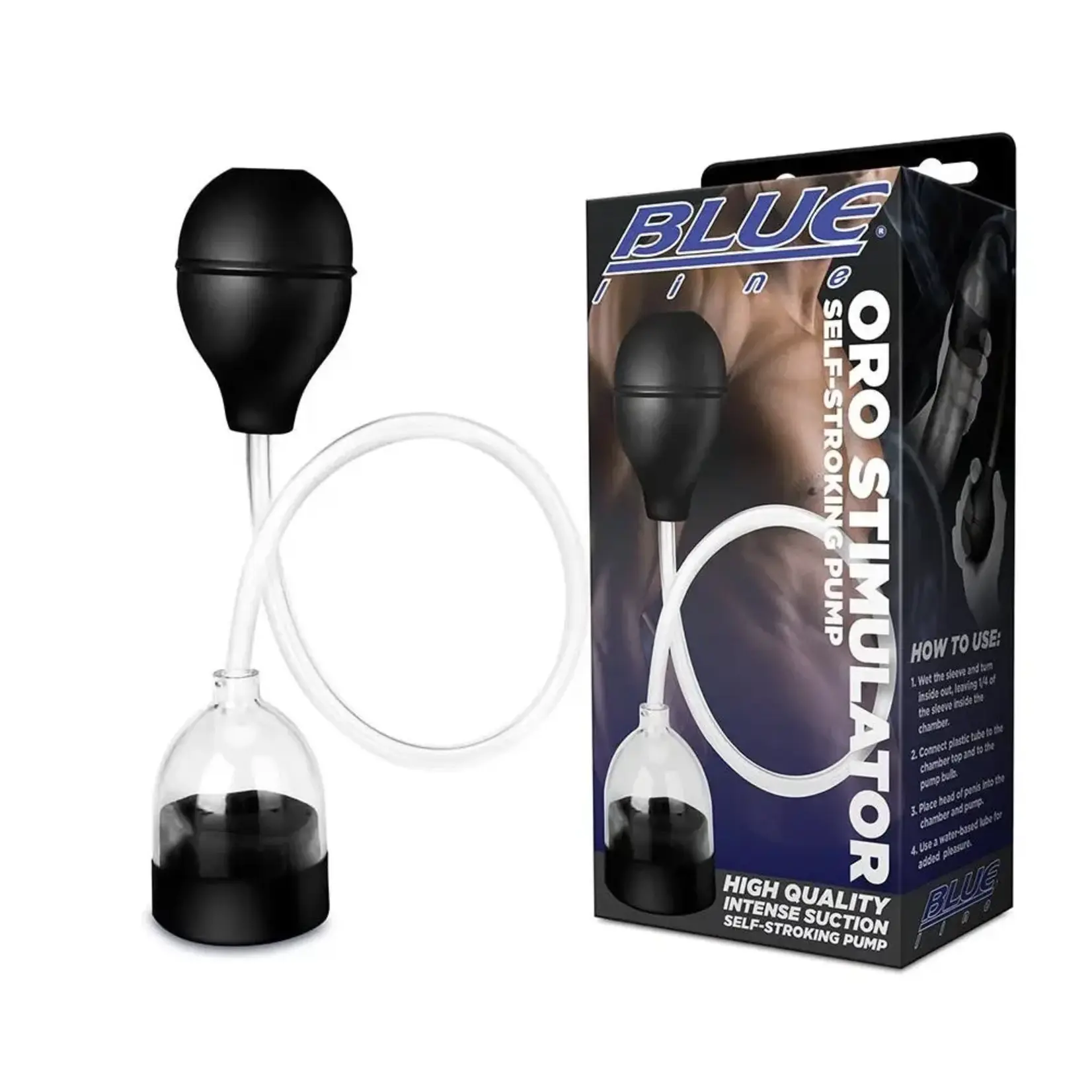 Blue Line Oro Stimulator Self-Stroking Pump